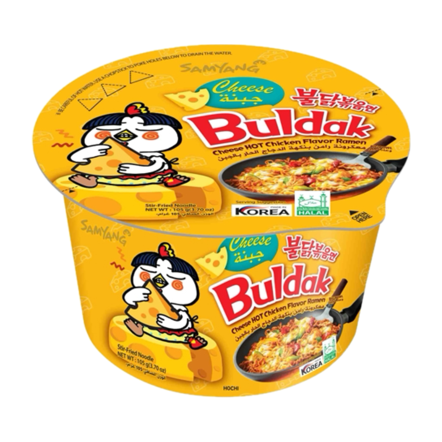 Samyang Buldak Hot Chicken Cheese Ramen Big Cup 105g