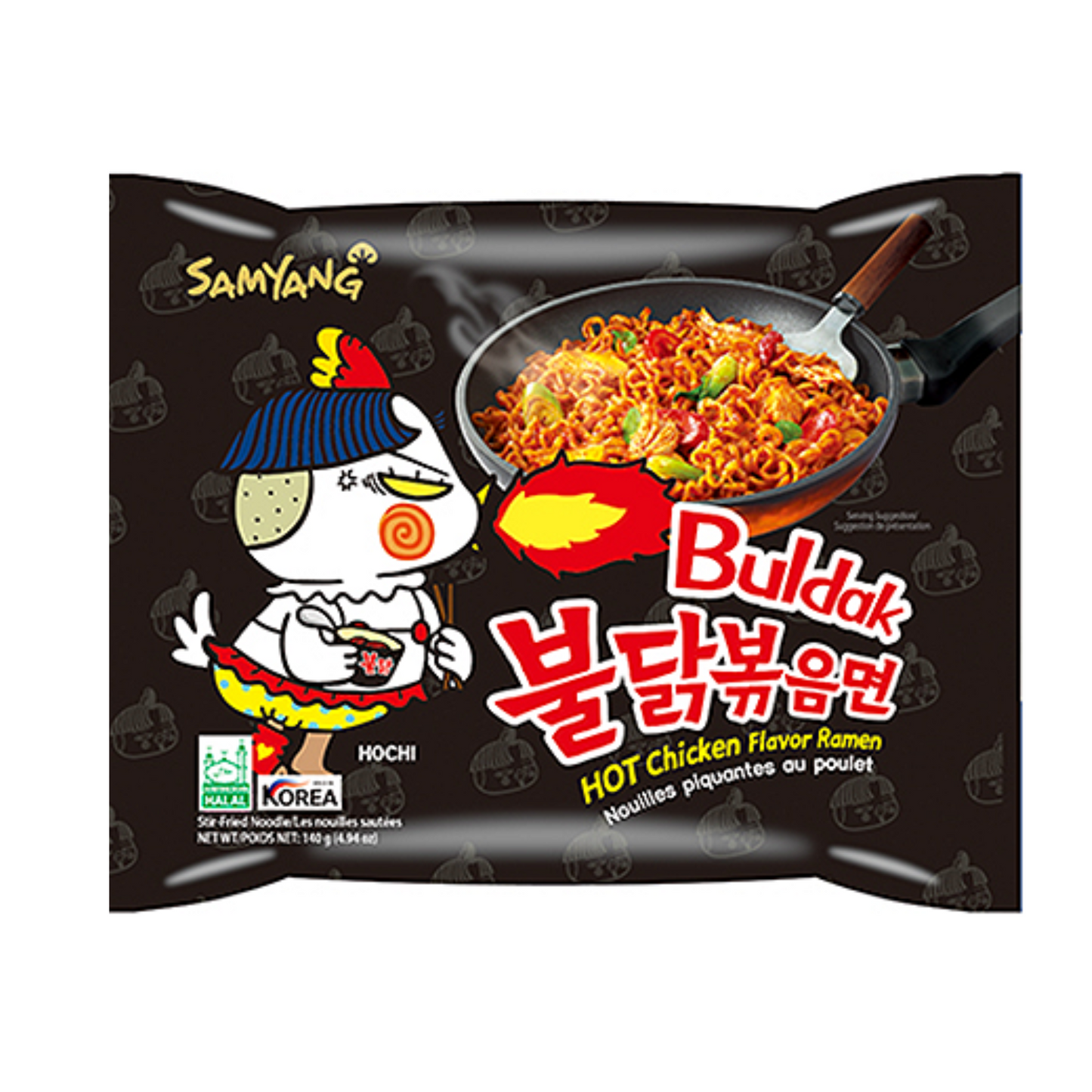 Samyang Buldak Black Dried Hot Chicken Ramen 140g