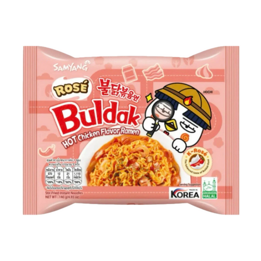 Samayan Buldak Hot Chicken Flavor Ramen (Rose) 140g