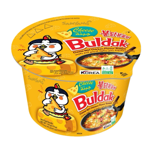 Samyang Buldak Hot Chicken Cheese Ramen  Big Cup 105g