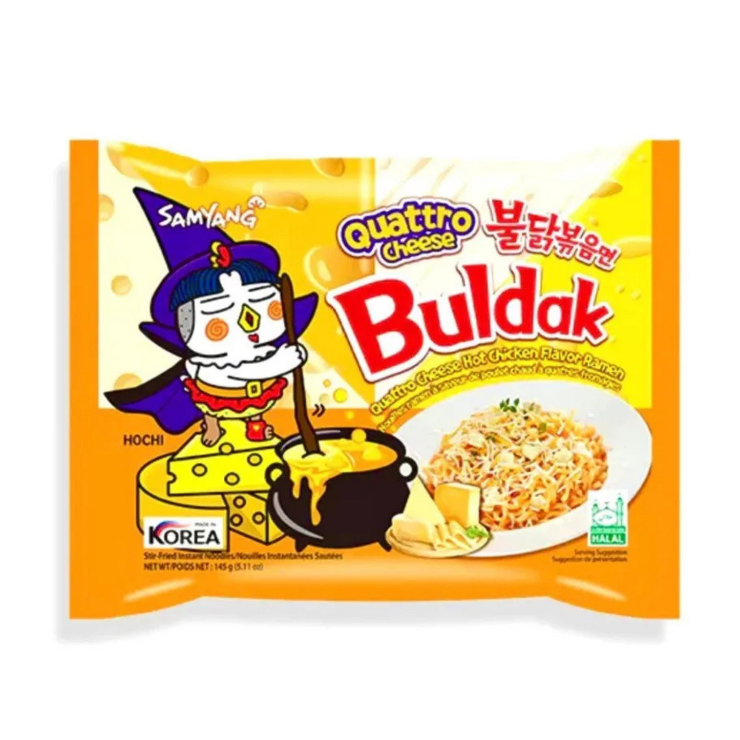 Samayan Buldak Quattro Cheese Hot Chicken Ramen 140G